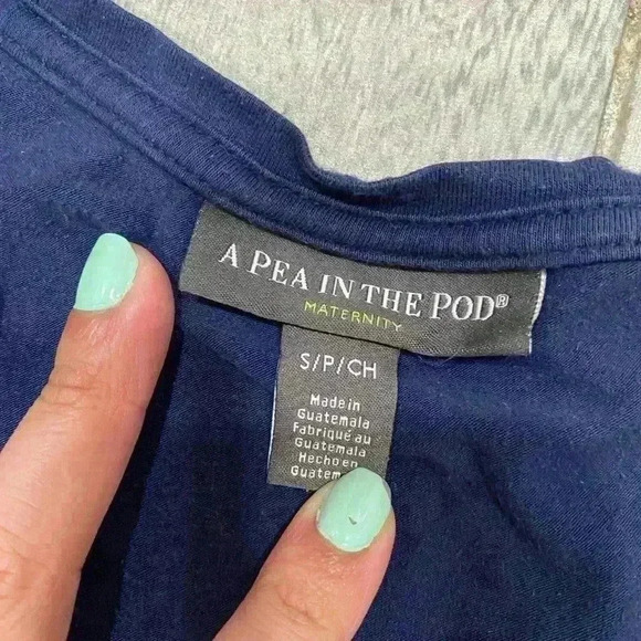 A Pea In The Pod Short Sleeve Top Size Small​ - Picture 2 of 3